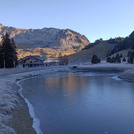 Studio Au Pied Des Pistes Avec Vue Sur La Montagne Mieussy المظهر الخارجي الصورة
