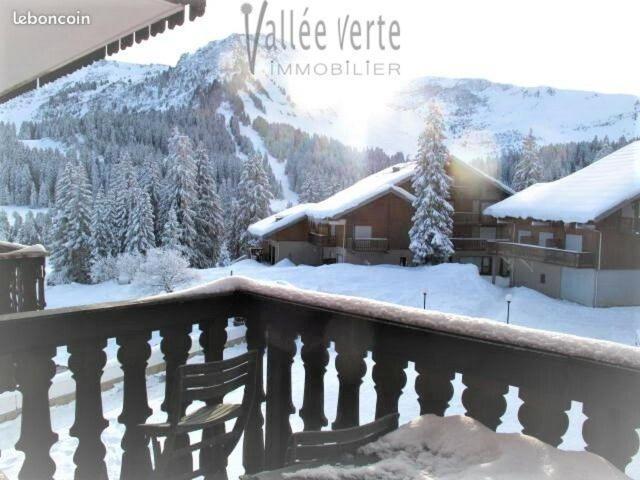 Studio Au Pied Des Pistes Avec Vue Sur La Montagne Mieussy المظهر الخارجي الصورة
