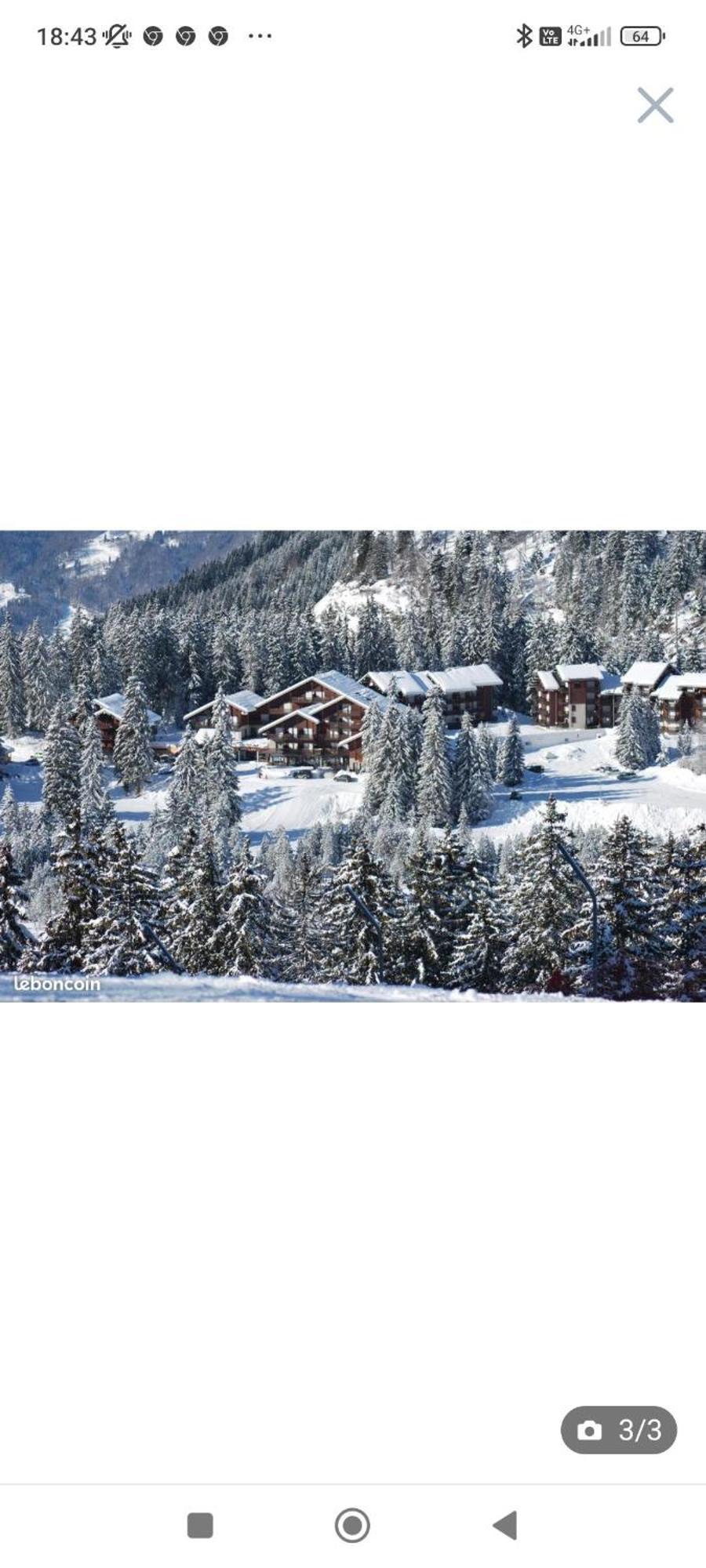 Studio Au Pied Des Pistes Avec Vue Sur La Montagne Mieussy المظهر الخارجي الصورة